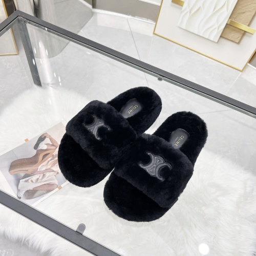 Cheap Celine Slippers For Women #1245354 Replica Wholesale [$88.00 USD] [ITEM#1245354] on Replica Celine Slippers