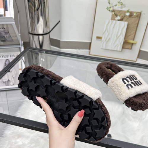 Cheap MIU MIU Slippers For Women #1245355 Replica Wholesale [$92.00 USD] [ITEM#1245355] on Replica MIU MIU Slippers