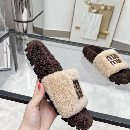 Cheap MIU MIU Slippers For Women #1245356 Replica Wholesale [$92.00 USD] [ITEM#1245356] on Replica MIU MIU Slippers