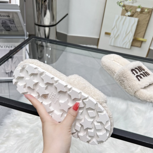 Cheap MIU MIU Slippers For Women #1245358 Replica Wholesale [$92.00 USD] [ITEM#1245358] on Replica MIU MIU Slippers