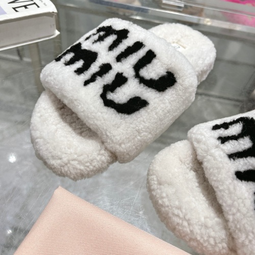 Cheap MIU MIU Slippers For Women #1245360 Replica Wholesale [$92.00 USD] [ITEM#1245360] on Replica MIU MIU Slippers