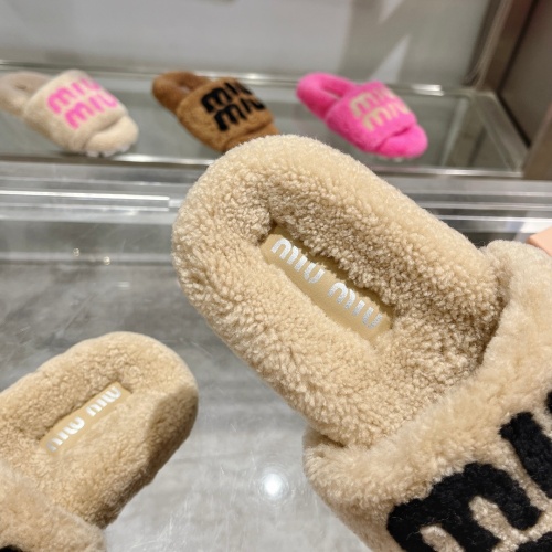 Cheap MIU MIU Slippers For Women #1245364 Replica Wholesale [$92.00 USD] [ITEM#1245364] on Replica MIU MIU Slippers