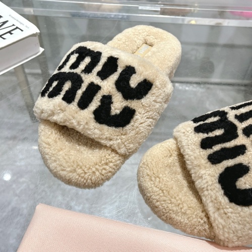 Cheap MIU MIU Slippers For Women #1245364 Replica Wholesale [$92.00 USD] [ITEM#1245364] on Replica MIU MIU Slippers