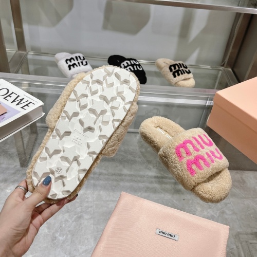 Cheap MIU MIU Slippers For Women #1245365 Replica Wholesale [$92.00 USD] [ITEM#1245365] on Replica MIU MIU Slippers