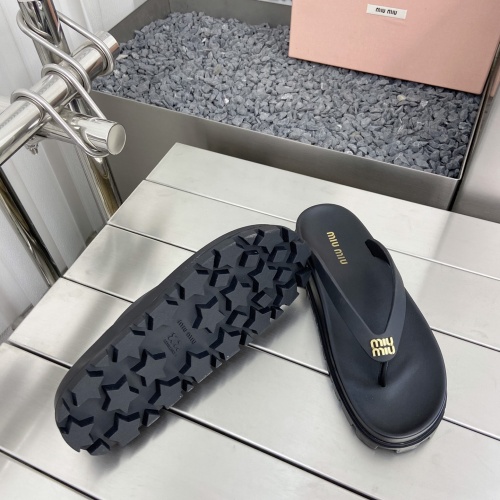 Cheap MIU MIU Slippers For Women #1245367 Replica Wholesale [$76.00 USD] [ITEM#1245367] on Replica MIU MIU Slippers