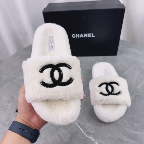 Cheap Chanel Slippers For Women #1245368 Replica Wholesale [$92.00 USD] [ITEM#1245368] on Replica Chanel Slippers