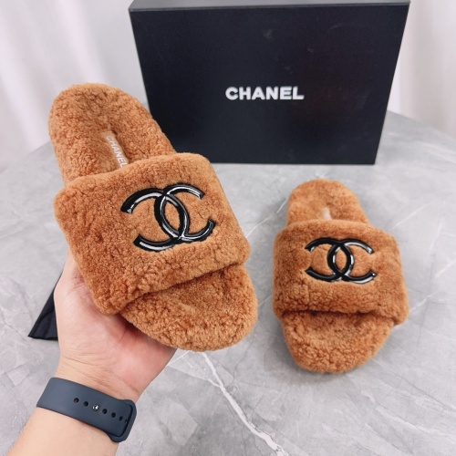 Cheap Chanel Slippers For Women #1245371 Replica Wholesale [$92.00 USD] [ITEM#1245371] on Replica Chanel Slippers