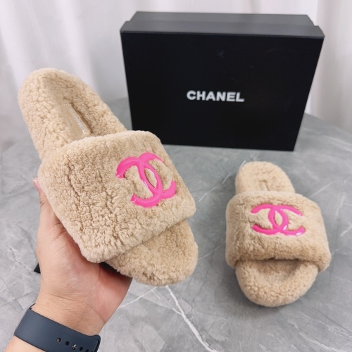 Cheap Chanel Slippers For Women #1245373 Replica Wholesale [$92.00 USD] [ITEM#1245373] on Replica Chanel Slippers