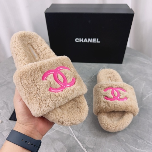 Cheap Chanel Slippers For Women #1245373 Replica Wholesale [$92.00 USD] [ITEM#1245373] on Replica Chanel Slippers