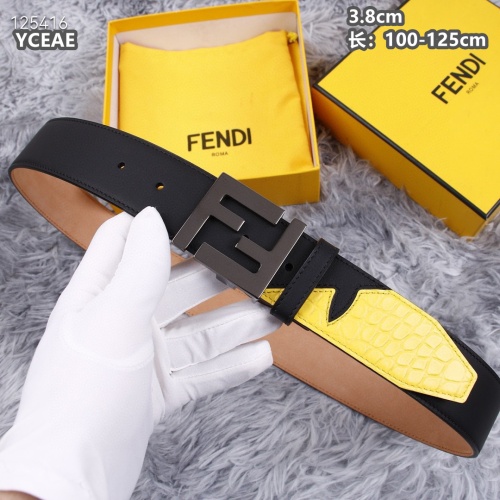 Cheap Fendi AAA Quality Belts For Men #1245403 Replica Wholesale [$60.00 USD] [ITEM#1245403] on Replica Fendi AAA Quality Belts