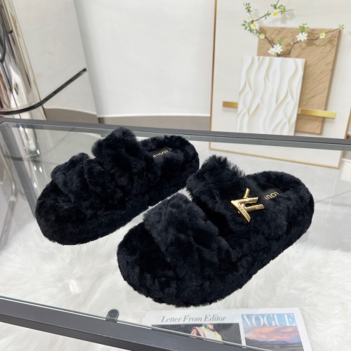 Cheap Louis Vuitton Slippers For Women #1245408 Replica Wholesale [$98.00 USD] [ITEM#1245408] on Replica Louis Vuitton Slippers