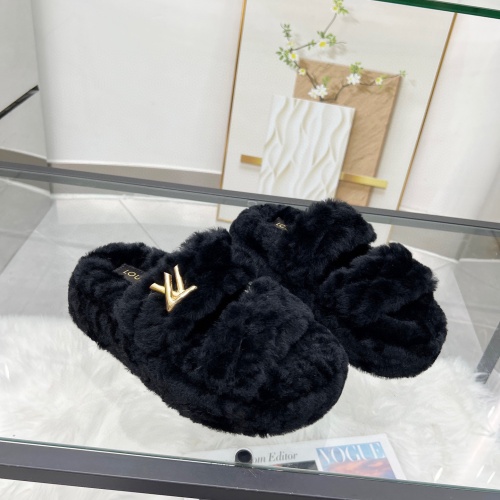 Cheap Louis Vuitton Slippers For Women #1245408 Replica Wholesale [$98.00 USD] [ITEM#1245408] on Replica Louis Vuitton Slippers