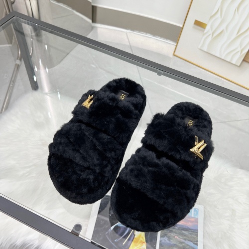 Cheap Louis Vuitton Slippers For Women #1245408 Replica Wholesale [$98.00 USD] [ITEM#1245408] on Replica Louis Vuitton Slippers