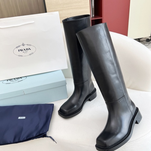 Cheap Prada Boots For Women #1245413 Replica Wholesale [$140.00 USD] [ITEM#1245413] on Replica Prada Boots