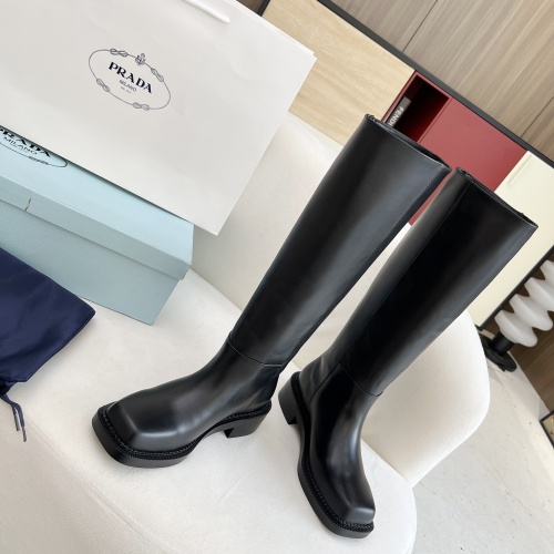 Cheap Prada Boots For Women #1245413 Replica Wholesale [$140.00 USD] [ITEM#1245413] on Replica Prada Boots