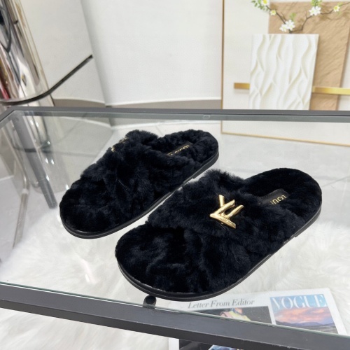 Cheap Louis Vuitton Slippers For Women #1245429 Replica Wholesale [$98.00 USD] [ITEM#1245429] on Replica Louis Vuitton Slippers