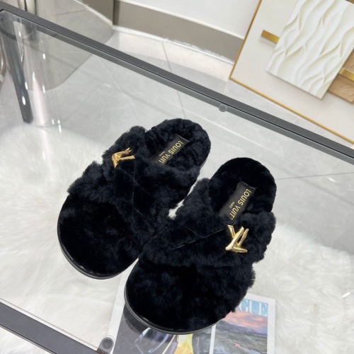 Cheap Louis Vuitton Slippers For Women #1245429 Replica Wholesale [$98.00 USD] [ITEM#1245429] on Replica Louis Vuitton Slippers