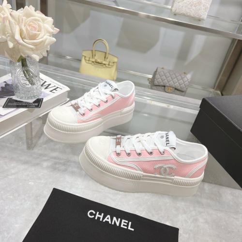 Cheap Chanel Casual Shoes For Women #1245436 Replica Wholesale [$92.00 USD] [ITEM#1245436] on Replica Chanel Casual Shoes