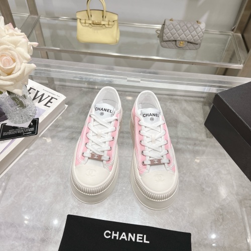 Cheap Chanel Casual Shoes For Women #1245436 Replica Wholesale [$92.00 USD] [ITEM#1245436] on Replica Chanel Casual Shoes