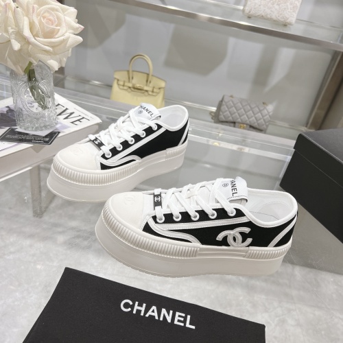 Cheap Chanel Casual Shoes For Women #1245437 Replica Wholesale [$92.00 USD] [ITEM#1245437] on Replica Chanel Casual Shoes