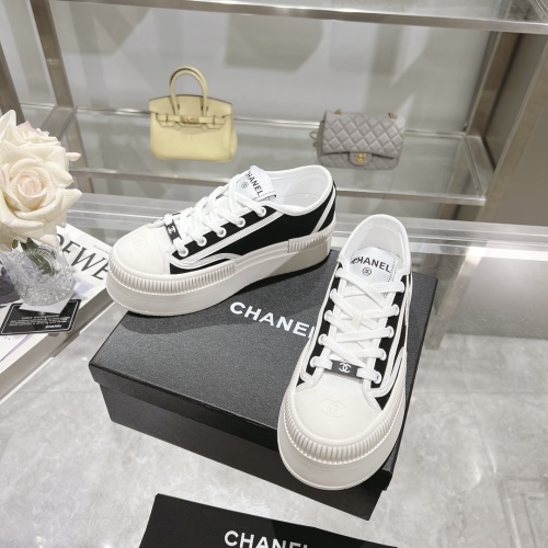 Cheap Chanel Casual Shoes For Women #1245437 Replica Wholesale [$92.00 USD] [ITEM#1245437] on Replica Chanel Casual Shoes