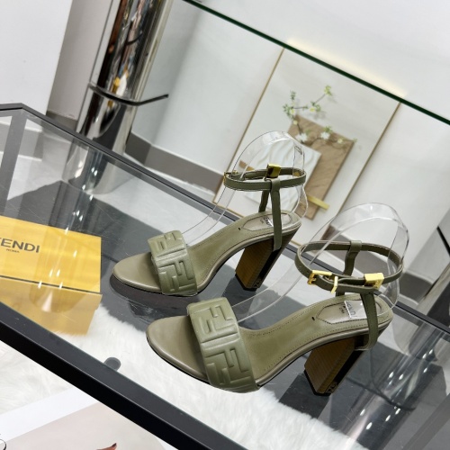 Cheap Fendi Sandal For Women #1245439 Replica Wholesale [$96.00 USD] [ITEM#1245439] on Replica Fendi Sandal