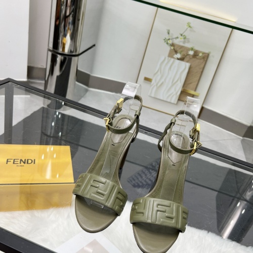 Cheap Fendi Sandal For Women #1245439 Replica Wholesale [$96.00 USD] [ITEM#1245439] on Replica Fendi Sandal