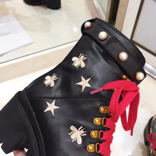 Cheap Gucci Boots For Women #1245442 Replica Wholesale [$100.00 USD] [ITEM#1245442] on Replica Gucci Boots