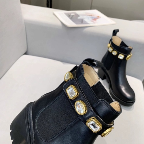 Cheap Gucci Boots For Women #1245444 Replica Wholesale [$98.00 USD] [ITEM#1245444] on Replica Gucci Boots