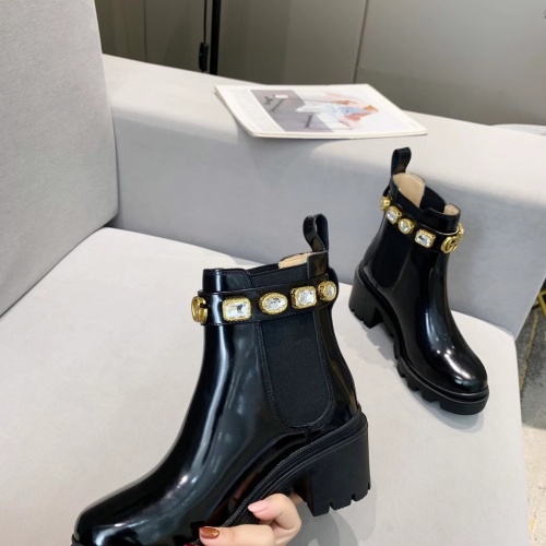 Cheap Gucci Boots For Women #1245445 Replica Wholesale [$102.00 USD] [ITEM#1245445] on Replica Gucci Boots