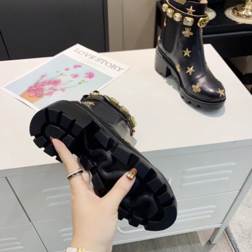 Cheap Gucci Boots For Women #1245448 Replica Wholesale [$100.00 USD] [ITEM#1245448] on Replica Gucci Boots