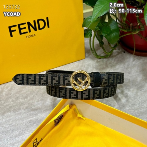 Cheap Fendi AAA Quality Belts For Women #1245450 Replica Wholesale [$56.00 USD] [ITEM#1245450] on Replica Fendi AAA Quality Belts