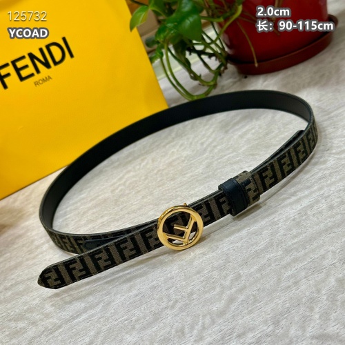 Cheap Fendi AAA Quality Belts For Women #1245450 Replica Wholesale [$56.00 USD] [ITEM#1245450] on Replica Fendi AAA Quality Belts