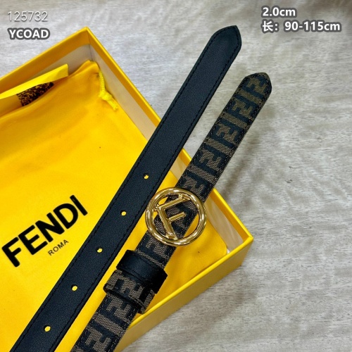 Cheap Fendi AAA Quality Belts For Women #1245450 Replica Wholesale [$56.00 USD] [ITEM#1245450] on Replica Fendi AAA Quality Belts