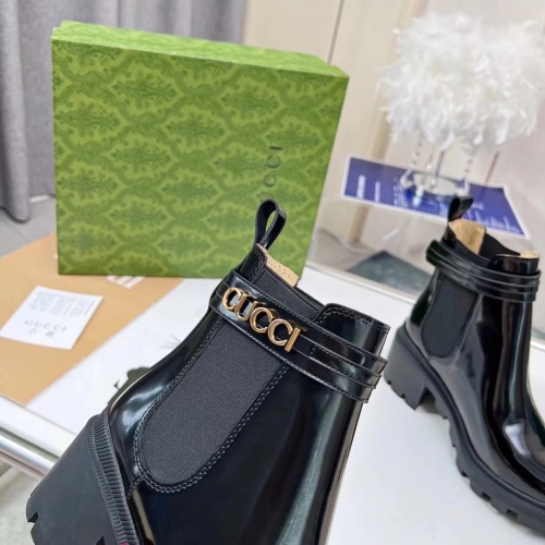 Cheap Gucci Boots For Women #1245458 Replica Wholesale [$102.00 USD] [ITEM#1245458] on Replica Gucci Boots