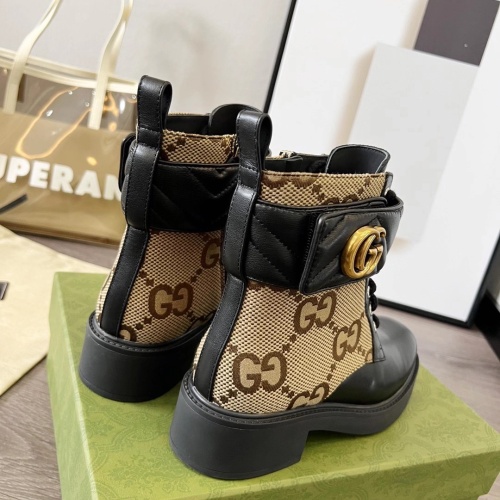 Cheap Gucci Boots For Women #1245459 Replica Wholesale [$102.00 USD] [ITEM#1245459] on Replica Gucci Boots