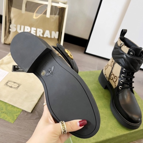 Cheap Gucci Boots For Women #1245459 Replica Wholesale [$102.00 USD] [ITEM#1245459] on Replica Gucci Boots