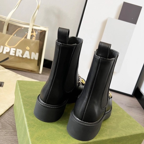 Cheap Gucci Boots For Women #1245461 Replica Wholesale [$102.00 USD] [ITEM#1245461] on Replica Gucci Boots