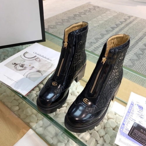 Cheap Gucci Boots For Women #1245462 Replica Wholesale [$102.00 USD] [ITEM#1245462] on Replica Gucci Boots