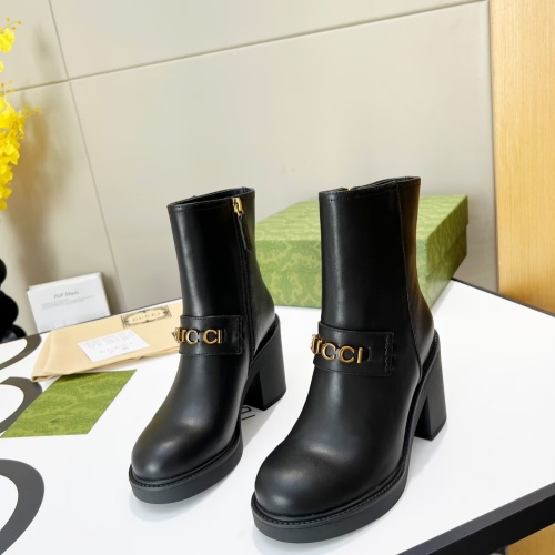 Cheap Gucci Boots For Women #1245463 Replica Wholesale [$108.00 USD] [ITEM#1245463] on Replica 