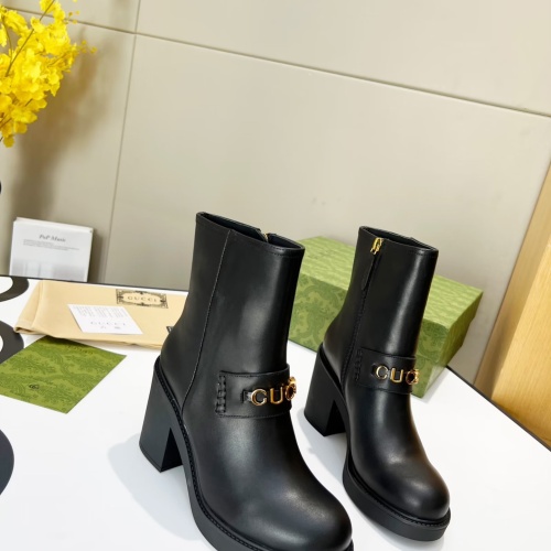 Cheap Gucci Boots For Women #1245463 Replica Wholesale [$108.00 USD] [ITEM#1245463] on Replica 