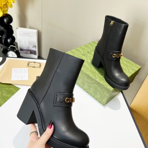 Cheap Gucci Boots For Women #1245463 Replica Wholesale [$108.00 USD] [ITEM#1245463] on Replica 