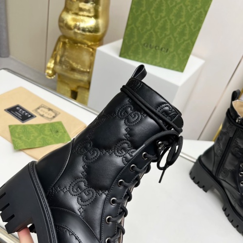 Cheap Gucci Boots For Women #1245467 Replica Wholesale [$118.00 USD] [ITEM#1245467] on Replica Gucci Boots