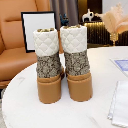 Cheap Gucci Boots For Women #1245469 Replica Wholesale [$102.00 USD] [ITEM#1245469] on Replica Gucci Boots