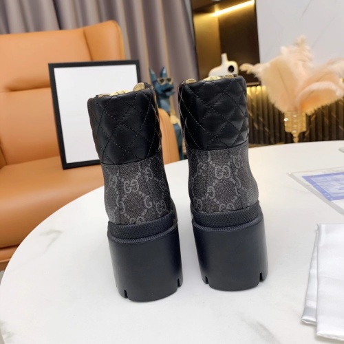 Cheap Gucci Boots For Women #1245470 Replica Wholesale [$102.00 USD] [ITEM#1245470] on Replica Gucci Boots