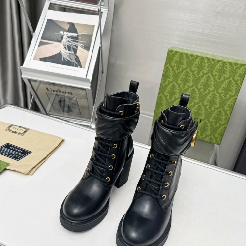 Cheap Gucci Boots For Women #1245488 Replica Wholesale [$108.00 USD] [ITEM#1245488] on Replica Gucci Boots