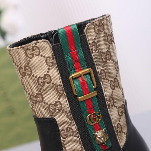 Cheap Gucci Boots For Women #1245495 Replica Wholesale [$100.00 USD] [ITEM#1245495] on Replica Gucci Boots