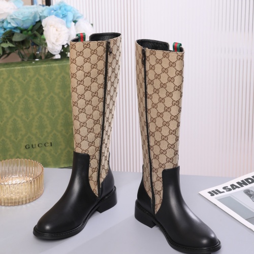 Cheap Gucci Boots For Women #1245498 Replica Wholesale [$118.00 USD] [ITEM#1245498] on Replica Gucci Boots