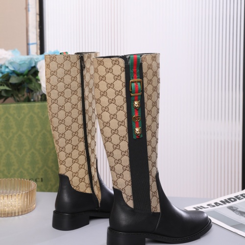 Cheap Gucci Boots For Women #1245498 Replica Wholesale [$118.00 USD] [ITEM#1245498] on Replica Gucci Boots