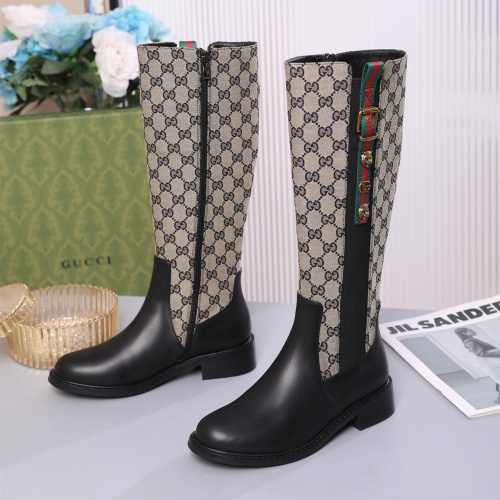 Cheap Gucci Boots For Women #1245499 Replica Wholesale [$118.00 USD] [ITEM#1245499] on Replica Gucci Boots